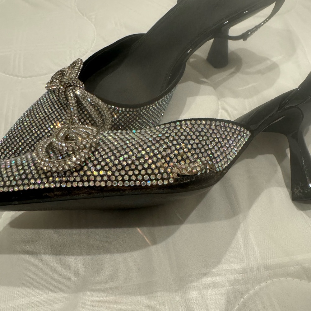 Elegant Rhinestone Embellished Women's Shoes - Picture 7 of 11